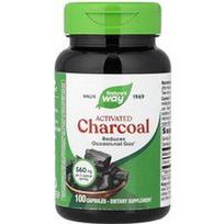 Nature's Way, Aktyvuota anglis, 100 kapsulių (280 mg vienoje kapsulėje)