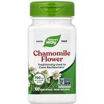 Nature's Way, Ramunėlių žiedai, 100 veganiškų kapsulių (350 mg vienoje kapsulėje)