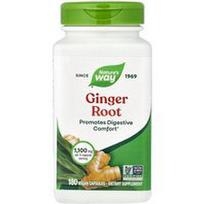Nature's Way, Imbiero šaknis, 180 veganiškų kapsulių (550 mg vienoje kapsulėje)