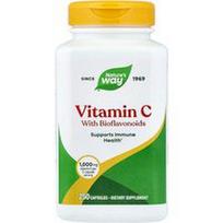 Nature's Way, Vitaminas C su bioflavonoidais, 250 kapsulių