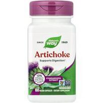 Nature's Way, Artišokas, standartizuotas ekstraktas, 60 veganiškų kapsulių