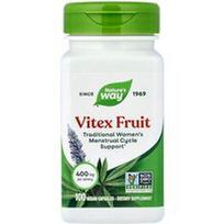Nature's Way, Vitex vaisiai, 400 mg, 100 veganiškų kapsulių
