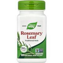 Nature's Way, Rozmarino lapai, 100 veganiškų kapsulių (350 mg vienoje kapsulėje)