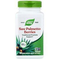 Nature's Way, Sabalpalmės uogos, 585 mg, 180 veganiškų kapsulių