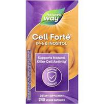 Nature's Way, „Cell Forté“, IP-6 ir inozitolis, 240 veganiškų kapsulių