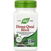 Nature's Way, Dong Quai šaknis, 100 veganiškų kapsulių (565 mg vienoje kapsulėje)