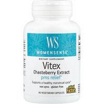 Natural Factors, „WomenSense®“, Vitex skaistyklės ekstraktas, 80 mg, 90 vegetariškų kapsulių