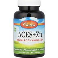 Carlson, Aces + Zn®, 120 minkštųjų gelių