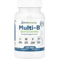 Benfotiamine Inc., Benfotiamino multivitaminas B neuropatijos palaikymo formulė, 120 kapsulių