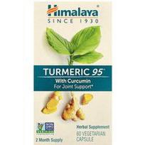 Himalaya, Ciberžolė 95® su kurkuminu, 60 vegetariškų kapsulių