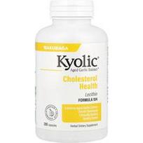 Kyolic, Sendinto česnako ekstraktas™, cholesterolio sveikatai, Formulė 104, 200 kapsulių
