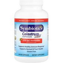 Symbiotics, „Colostrum Plus®“, 240 vegetariškų kapsulių