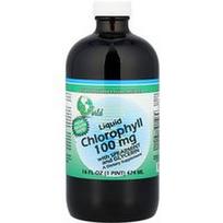 World Organic, Skystas chlorofilas su šaltmėtėmis ir glicerinu, 474 ml (16 skysčio uncijų)