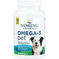 Nordic Naturals, Omega-3 Pet™, šunims, 90 minkštųjų kapsulių