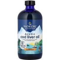 Nordic Naturals, Arkties menkių kepenų aliejus™, apelsinų skonio, 473 ml (16 skysčio uncijų)