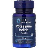 Life Extension, Kalio jodidas, 130 mg, 14 vegetariškų tablečių