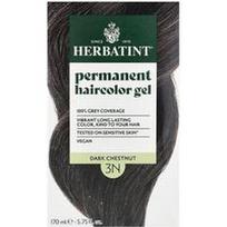 Herbatint, Ilgalaikiai plaukų dažai geliu, 3N tamsus kaštonas, 170 ml