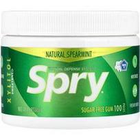 Xlear, „Spry®“, becukris kramtomoji guma, natūralios mėtų skonio, 100 vnt.