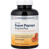 American Health, Kramtomosios „Super Papaya Enzyme Plus“ tabletės, 360 tablečių