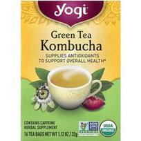 Yogi Tea, Žaliosios arbatos kombučia, 16 arbatos pakelių, 32 g
