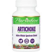 Paradise Herbs, Artišokas, 60 vegetariškų kapsulių (250 mg vienoje kapsulėje)