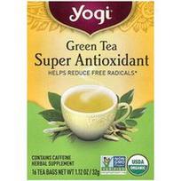 Yogi Tea, Žaliosios arbatos superantioksidantas, 16 arbatos pakelių, 32 g
