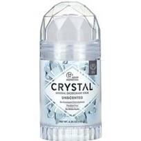 CRYSTAL, Mineralinis dezodorantas-stiklinis pieštukas, bekvapis, 120 g