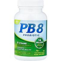 Nutrition Now, PB 8™ probiotikas, 120 vegetariškų kapsulių (7 milijardai KSV vienoje kapsulėje)
