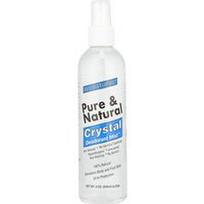 Thai Deodorant Stone, Grynas ir natūralus, „Crystal Deodorant Mist™“ dezodorantas, bekvapis, 240 ml