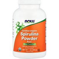 NOW Foods, Sertifikuoti ekologiški spirulinos milteliai, 454 g