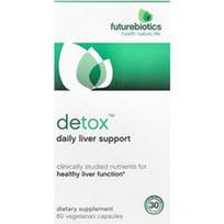 Futurebiotics, Detox™, kasdienė kepenų palaikymo priemonė, 60 vegetariškų kapsulių