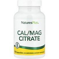 NaturesPlus, Kalcio/magnio citratas, 90 kapsulių