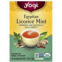 Yogi Tea, Egipto saldymedžio® mėtos arbata be kofeino, 16 arbatos pakelių, 32 g