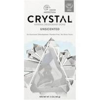CRYSTAL, Mineralinis dezodorantas-akmuo, bekvapis, 140 g