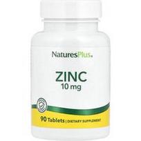 NaturesPlus, Cinkas, 10 mg, 90 tablečių