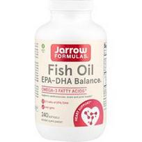 Jarrow Formulas, Žuvų taukų EPA-DHA Balance®, 240 minkštųjų kapsulių (1000 mg vienoje minkštojoje kapsulėje)
