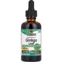 Nature's Answer, Ginkmedžio lapų skystas ekstraktas, be alkoholio, 60 ml (2 skysčio uncijos)