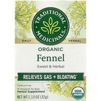 Traditional Medicinals, Ekologiškas pankolis, be kofeino, 16 suvyniotų arbatos maišelių, 1,13 uncijos (32 g)