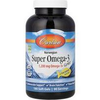 Carlson, Norvegiški „Super Omega-3 Gems®“, 180 minkštųjų kapsulių