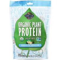 Garden of Life, Ekologiški augaliniai baltymai, be grūdų, lygi vanilė, 9.4 oz (265 g)