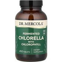 Dr. Mercola, Fermentuota chlorella su chlorofilu, 450 tablečių