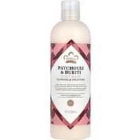 Nubian Heritage, Kūno prausiklis su pačiulių ir lanksčiųjų mauricijų aliejumi, 384 ml