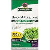 Nature's Answer, Broko-glutationas, 500 mg, 60 vegetariškų kapsulių