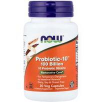 NOW Foods, Probiotic-10™, 30 daržovių kapsulių