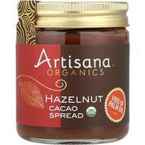 Artisana, „Organics“, ekologiška lazdyno riešutų ir kakavos užtepėlė, 227 g