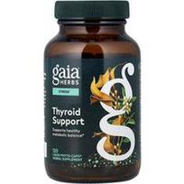 Gaia Herbs, Skydliaukės palaikymas, 120 veganiškų skystų fitokapsulių®