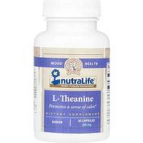 NutraLife, L-teaninas, 200 mg, 60 kapsulių