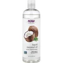 NOW Foods, Tirpalai, skystas kokosų aliejus, grynas frakcionuotas, 16 fl oz (473 ml)