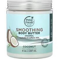 Petal Fresh, Grynas, lyginantis kūno sviestas, kokosas, 8 uncijos (237 ml)
