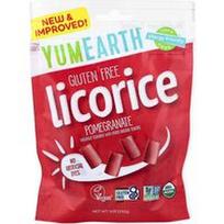 YumEarth, Saldymedis be glitimo, granatai, 5 uncijos (142 g)